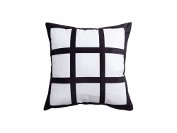 Sublimation 9 Panel Plush Pillow Cover (40*40cm/15.75&quot;x15.75&quot;)