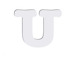 Sublimation HB Letters -U (10*10cm)