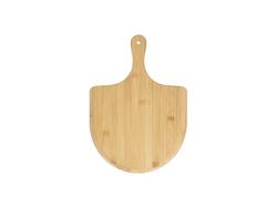 10&quot; Engraving Bamboo Pizza Board(28*39.5*1cm,Paddle Shape)