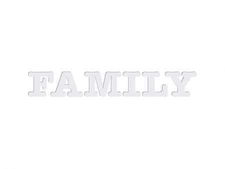 Sublimation HB Letters - FAMILY