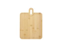 Engraving Bamboo Cutting Board (24*33*1.2cm,Large Rectangle Shape)