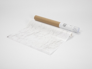 3D Sublimation Hydro Transfer Paper Roll(White Marble, 38*1220cm/ 15in x 40ft)