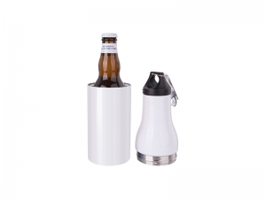 Sublimation 12oz/360ml Stainless Steel Cooler w/ Bottle Opener