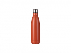 Sublimation 17oz/500ml Stainless Steel Cola Bottle (Orange)