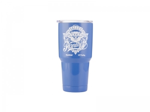 30oz/900ml UV Stainless Steel Tumbler (Blue)