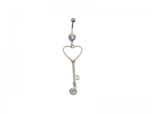 Sublimation Belly Button Ring(Heart)