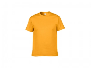 Sublimation Cotton T-Shirt-Yellow