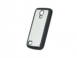 Carcasa 2D Samsung Galaxy S4 mini (Goma, Negro)