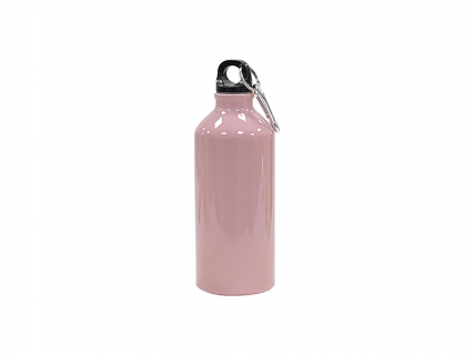 Sublimation Blanks 20oz/600ml Aluminium Water Bottle(Pink)