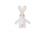 Sublimation 22cm Plush Rabbit w/ Shirt (White)