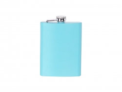 8oz/240ml Stainless Steel Hip Flask (Mint Matt)