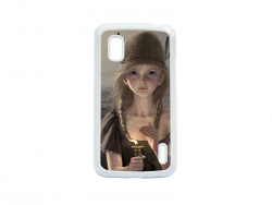 Sublimation Plastic Google Nexus 4 Cover