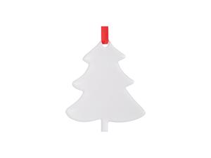 Sublimation Blank Acrylic Ornament (Tree, 7*8.5*0.4cm)