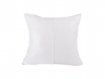 Sublimation Flip Sequin Pillow Cover (White w/ White)