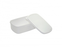 Boîte en plastique blanc 18 x 13 cm Sublimation Transfert Thermique