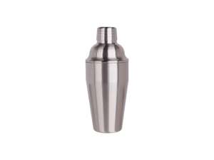 Sublimation 550ml Stainless Steel Cocktail Shaker (Silver)