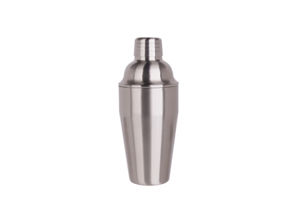 Sublimation 550ml Stainless Steel Cocktail Shaker (Silver)