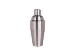 Sublimation 550ml Stainless Steel Cocktail Shaker (Silver)