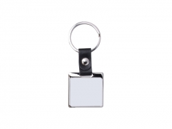 Sublimation PU Strap Key Chain (Square, 3.5*6cm)