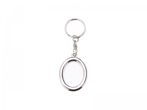 Sublimation Oval Frame Keyring