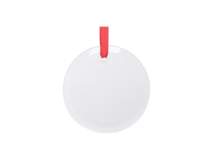 Sublimation 3&quot; Glass Ornament (Circle)