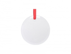 Sublimation 3&quot; Glass Ornament (Circle)