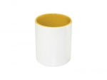 Sublimation 11oz Pencil Holder (Yellow)