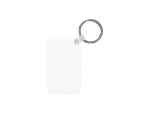 Sublimation Blanks Hard Board Key Ring (Rectangle,3.8*6.3cm)