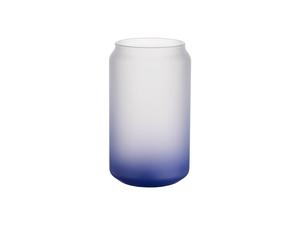 Sublimation 13oz/400ml Glass Mugs Gradient Dark Blue