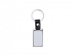 Sublimation PU Strap Key Chain (Rectangle, 2.5*7cm)