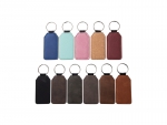 Engraving Barrel Leather Keychain (4*7.5cm)