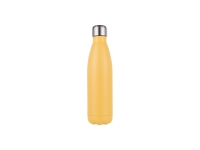 Sublimation 17oz/500ml Stainless Steel Cola Bottle (Matt Yellow)