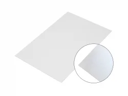 Plaque en acier blanc A4 Sublimation Transfert Thermique
